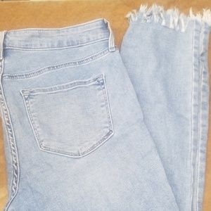 Mid-rise rockstar ankle length